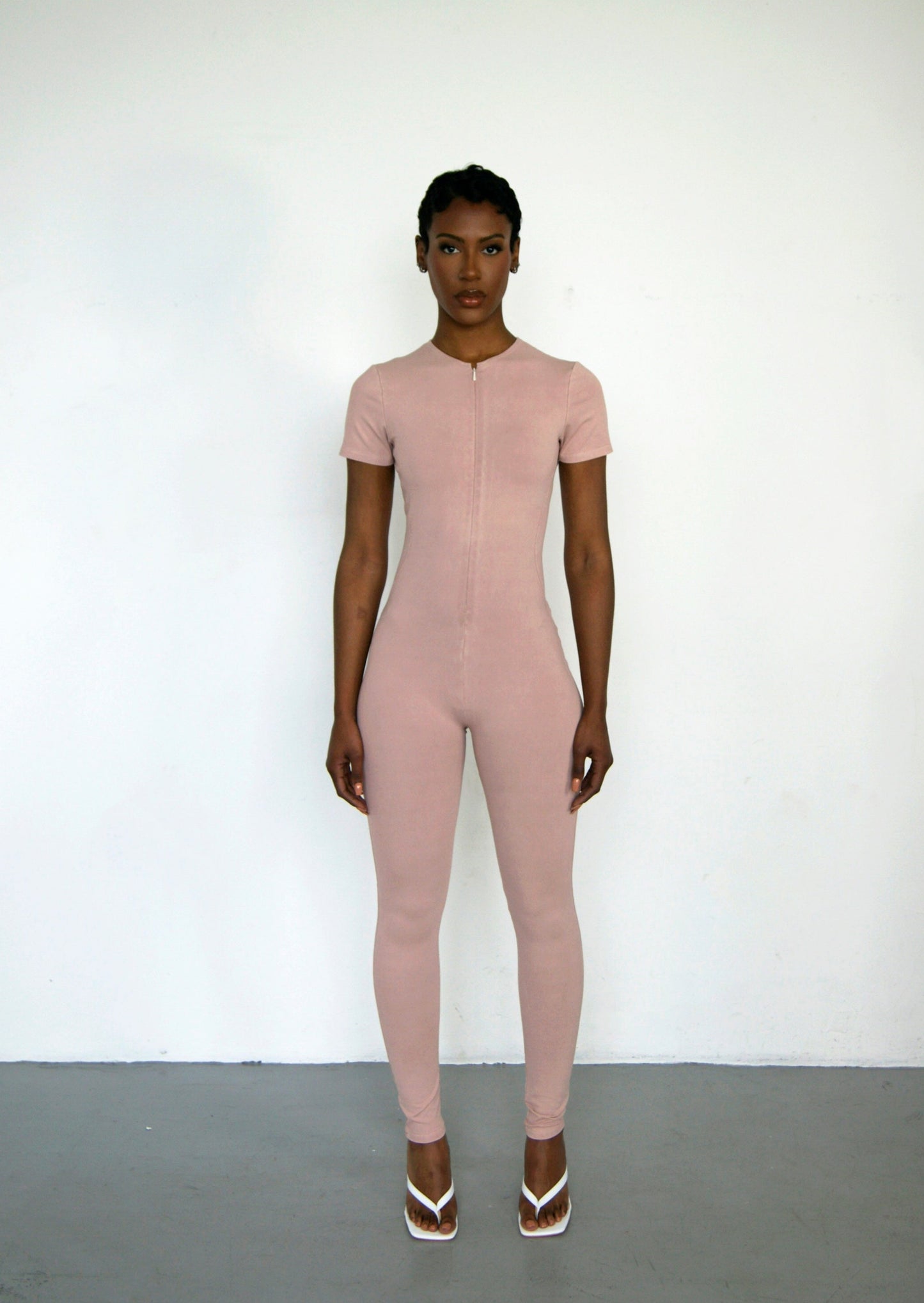 Contour Bodysuit - Peony